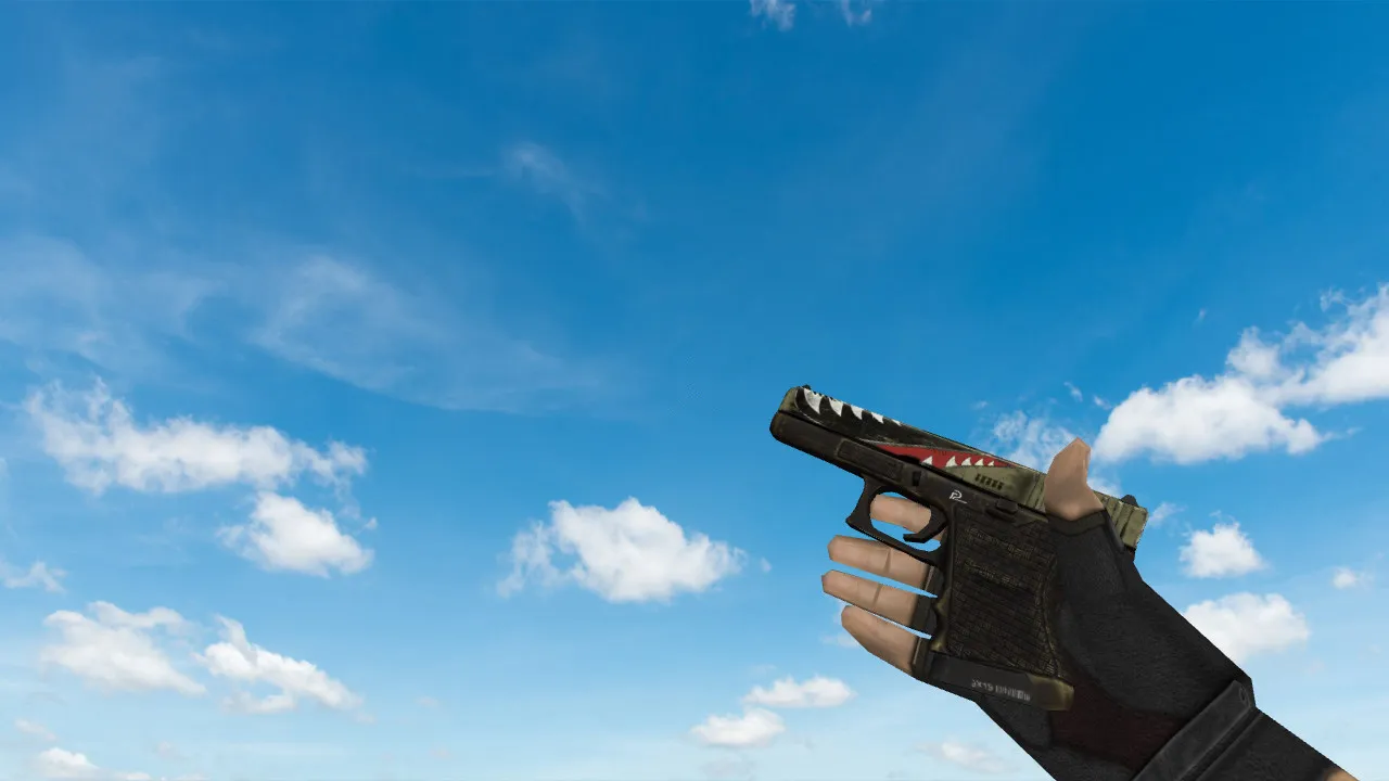 Скриншот Модель «Glock Ястреб» для CS 1.6 - Эффективное оружие для убийств