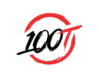 Скриншот Граффити «100 Thieves Logo» для CS 1.6 - Поддержи киберспорт!