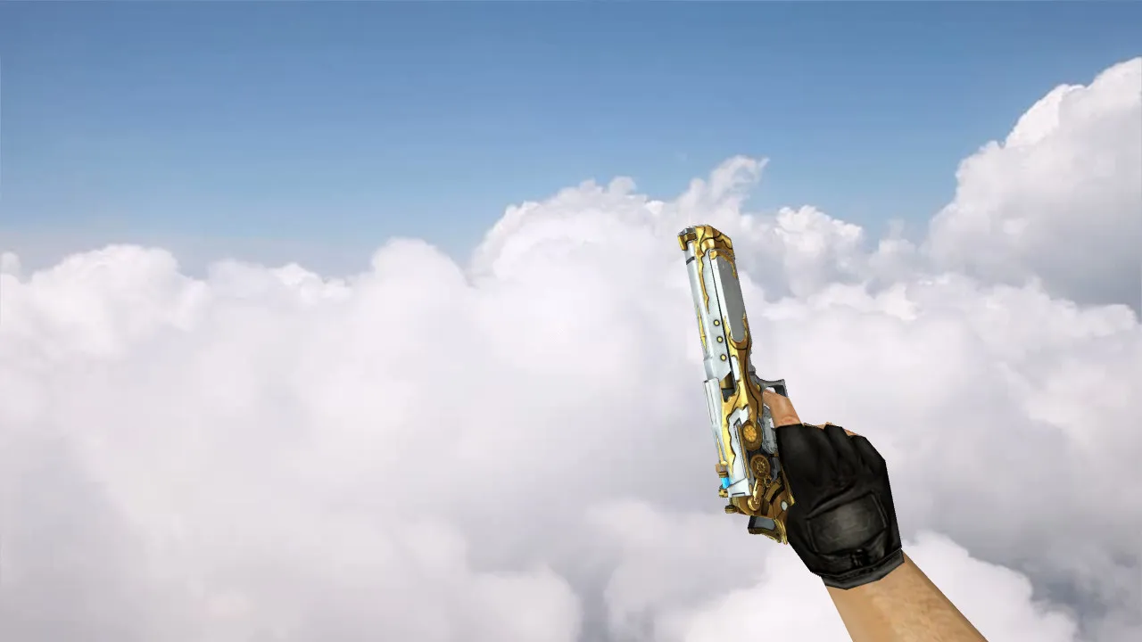 Скриншот Модель «Deagle Eldorado» для CS 1.6 - Качественные текстуры и анимация