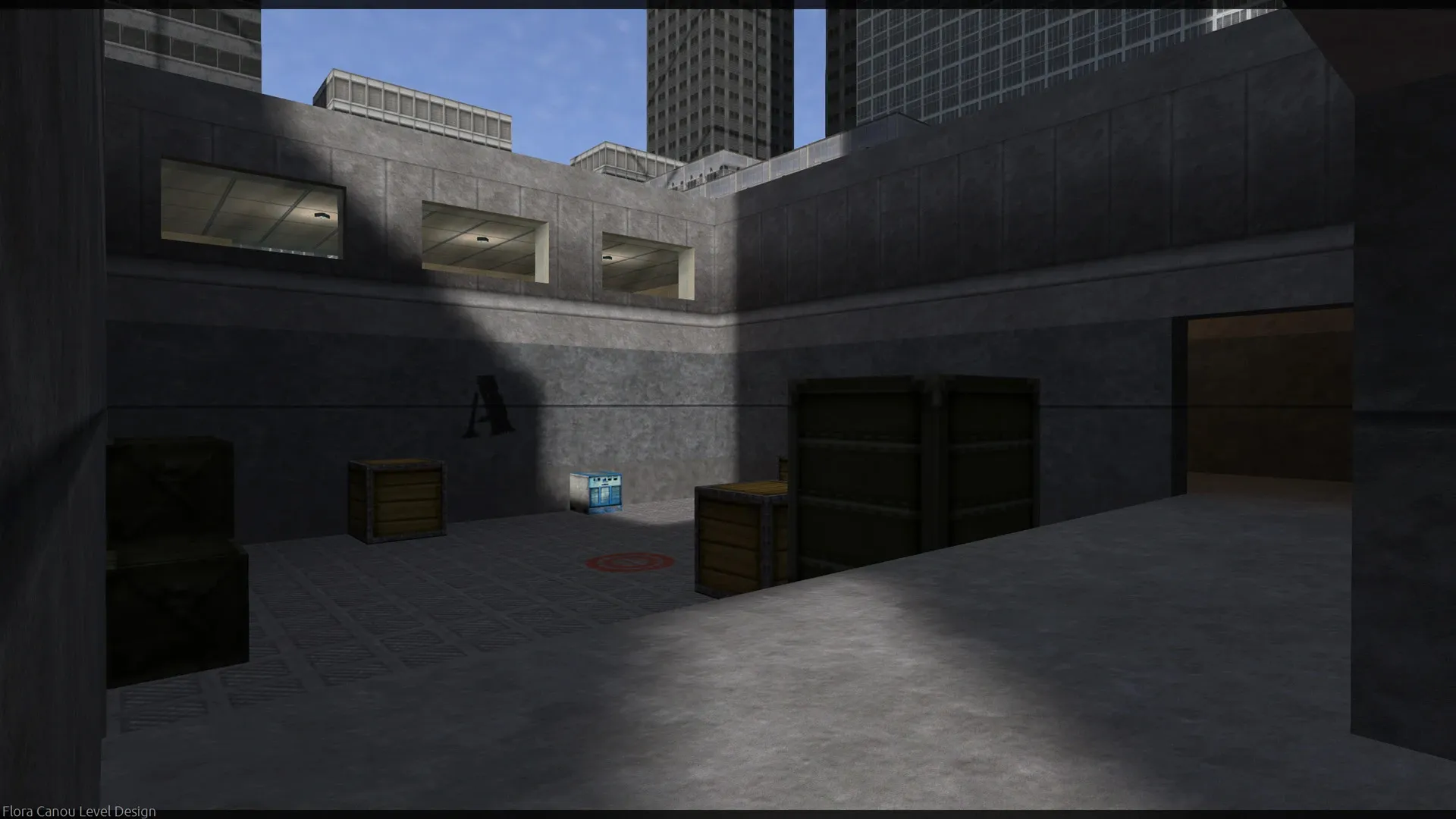 Скриншот  Карта de_fac_heavy_z_hi для CS 1.6: точки, маршруты, .nav для ботов и оптимизация wpoly/epoly