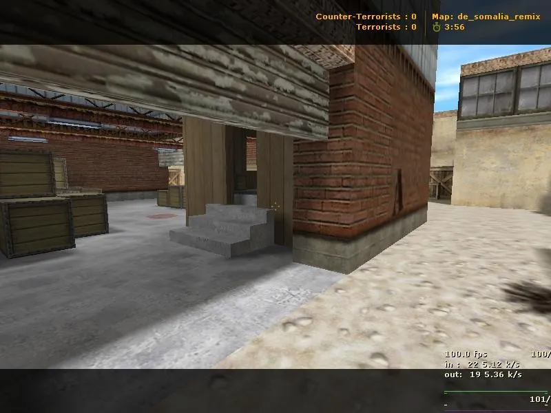 Скриншот  Карта de_somalia_remix для CS 1.6: тактические особенности и оптимизация