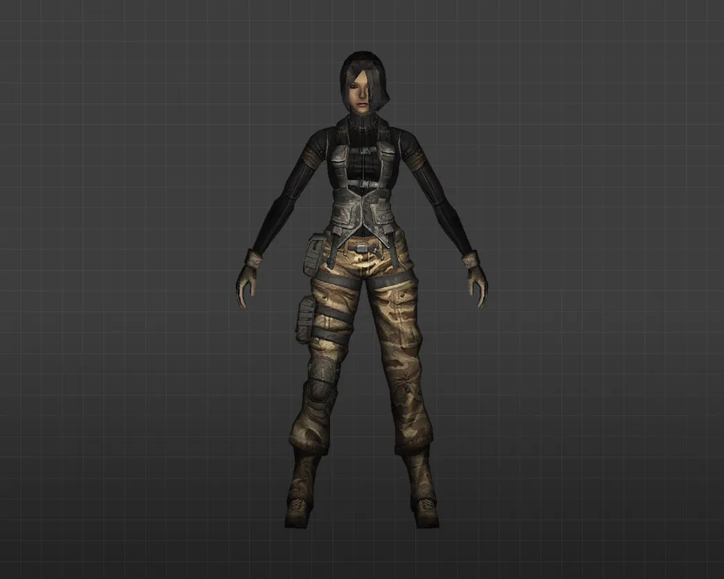 Скриншот Модель «Наемница» для CS 1.6 - Совершенное качество и уникальность