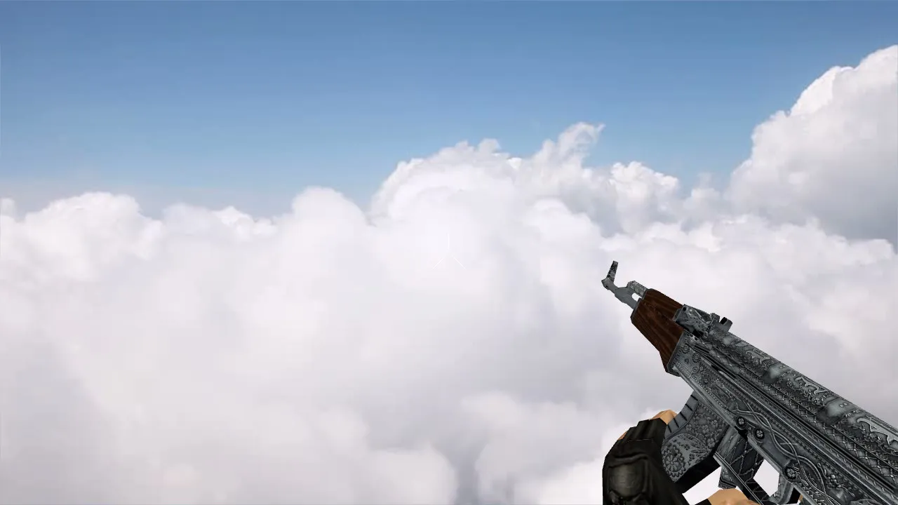 Скриншот Модель v_ak47_default_cartel, p_ak47_default_cartel, w_ak47_default_cartel для CS 1.6: звуки, анимация осмотра, качество текстур