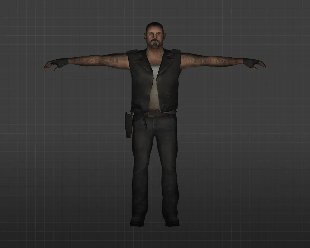 Скриншот Модель «L4D Братюни» для CS 1.6 - Уникальный скин солдата