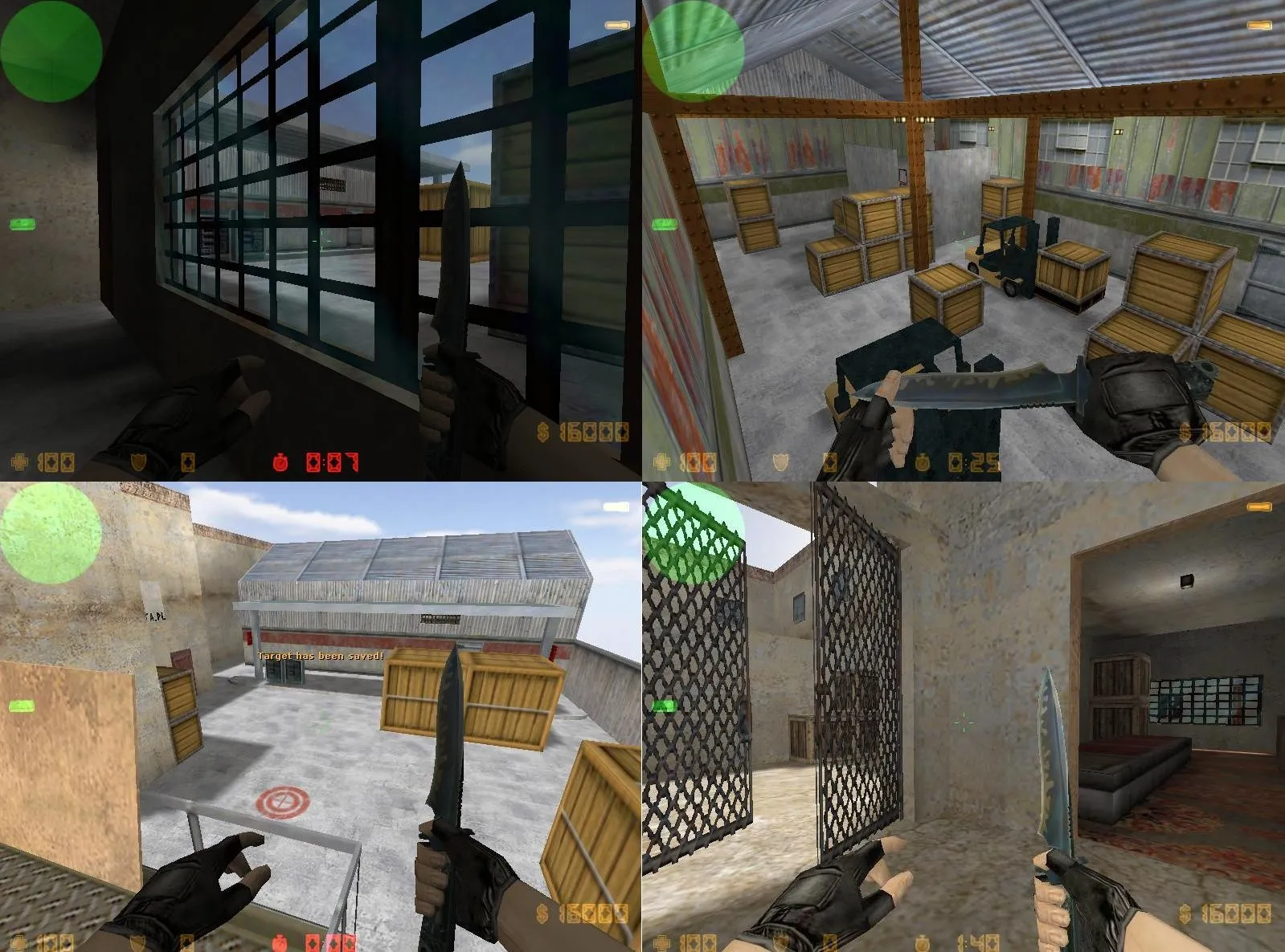 Скриншот  Карта de_xyz для CS 1.6: тактика, баланс и оптимизация