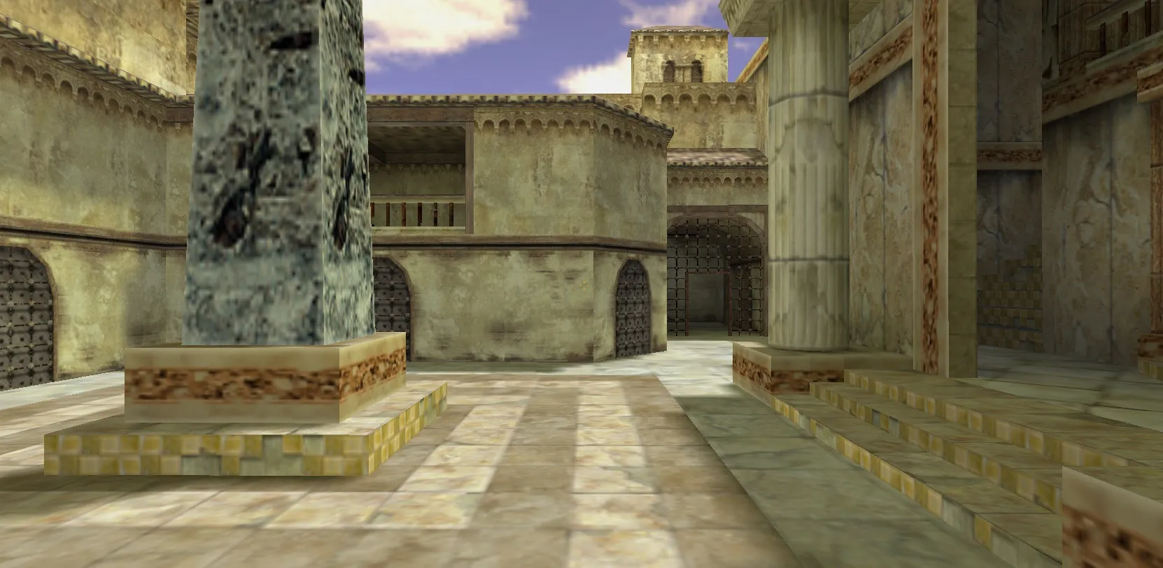 Скриншот  Карта de_troy для CS 1.6: Тактики и детали