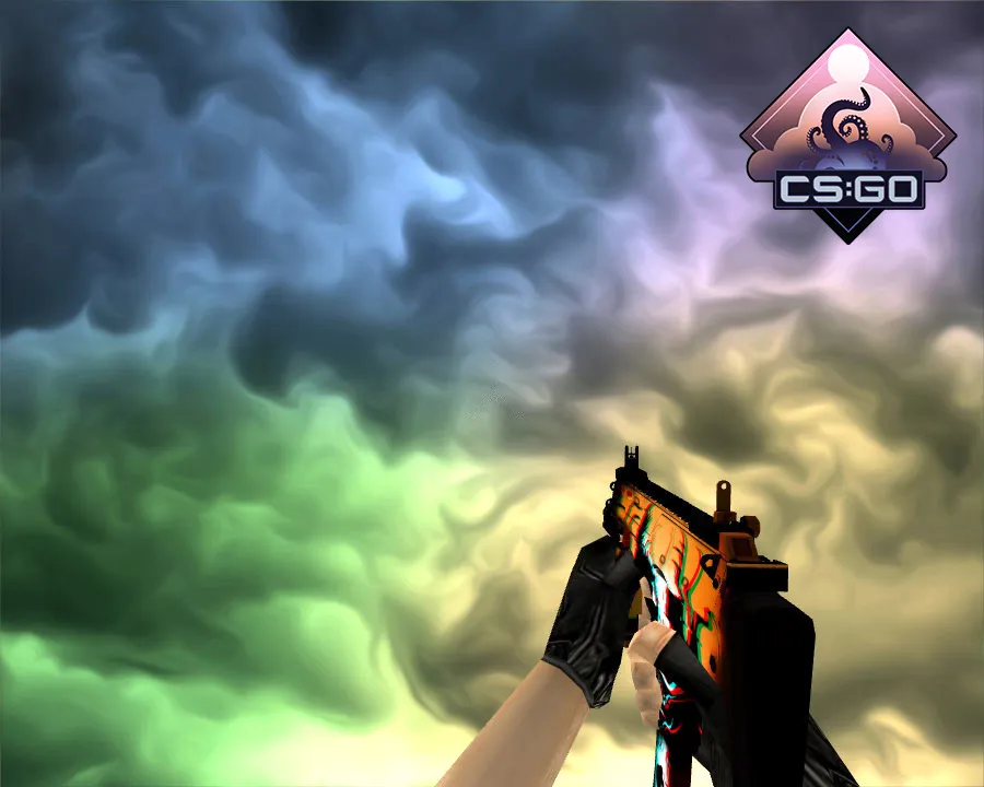 Скриншот MP7 | Дух бездны (Abyssal Apparition) для CS 1.6