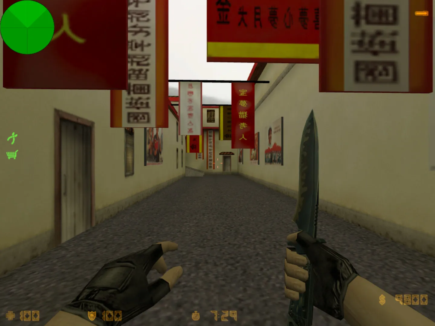 Скриншот  de_china карта для CS 1.6: тактика за CT/T, точки, .nav для ботов, оптимизация wpoly/epoly и советы по установке