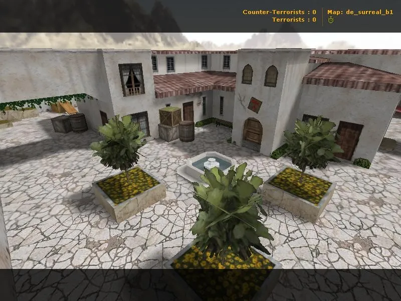 Скриншот Карта de_surreal_b1 для CS 1.6: тактика и рекомендации