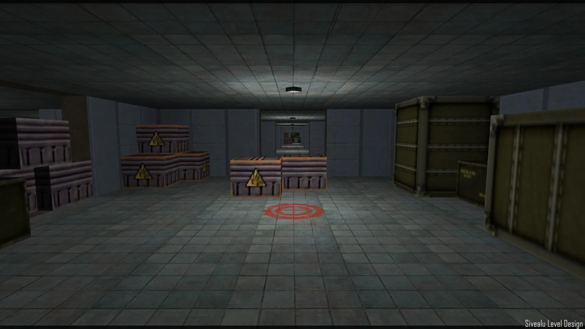 Скриншот  Карта de_fac_blue_pro для CS 1.6: баланс сторон, тактика, .nav для ботов и оптимизация wpoly/epoly