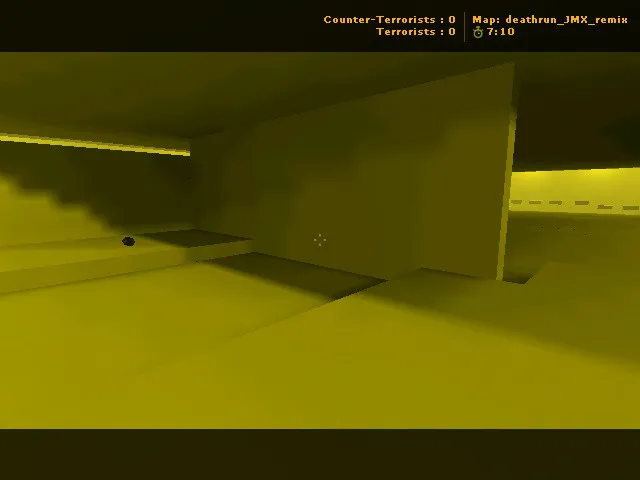 Скриншот  deathrun_jmx_remix для CS 1.6: точки, боты (.nav), баланс и оптимизация карты