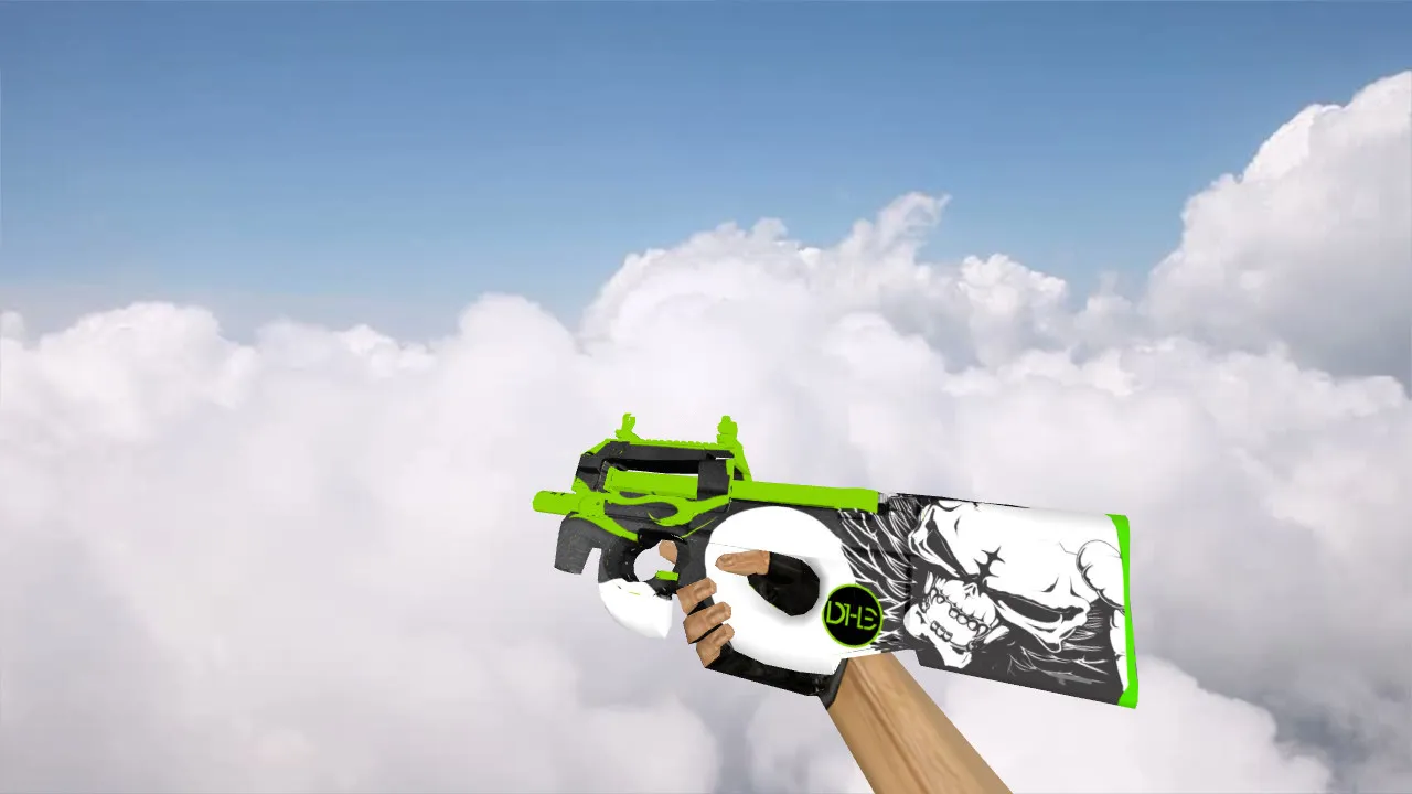 Скриншот Модель «P90 Brotherhood» для CS 1.6 - Уникальный скин