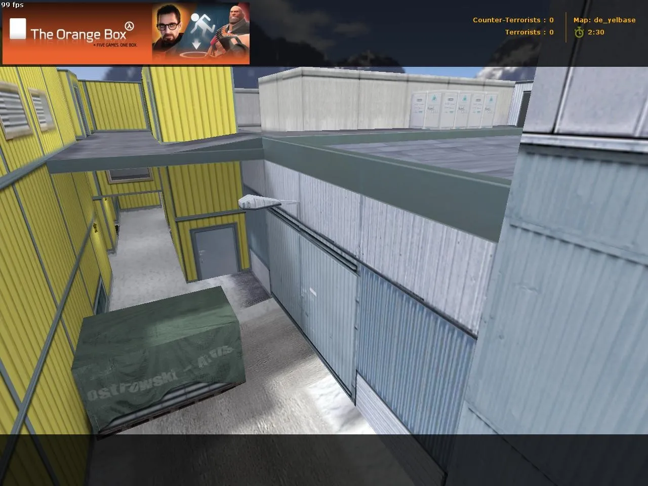 Скриншот  Карта de_yelbase для CS 1.6 - Тактика и особенности