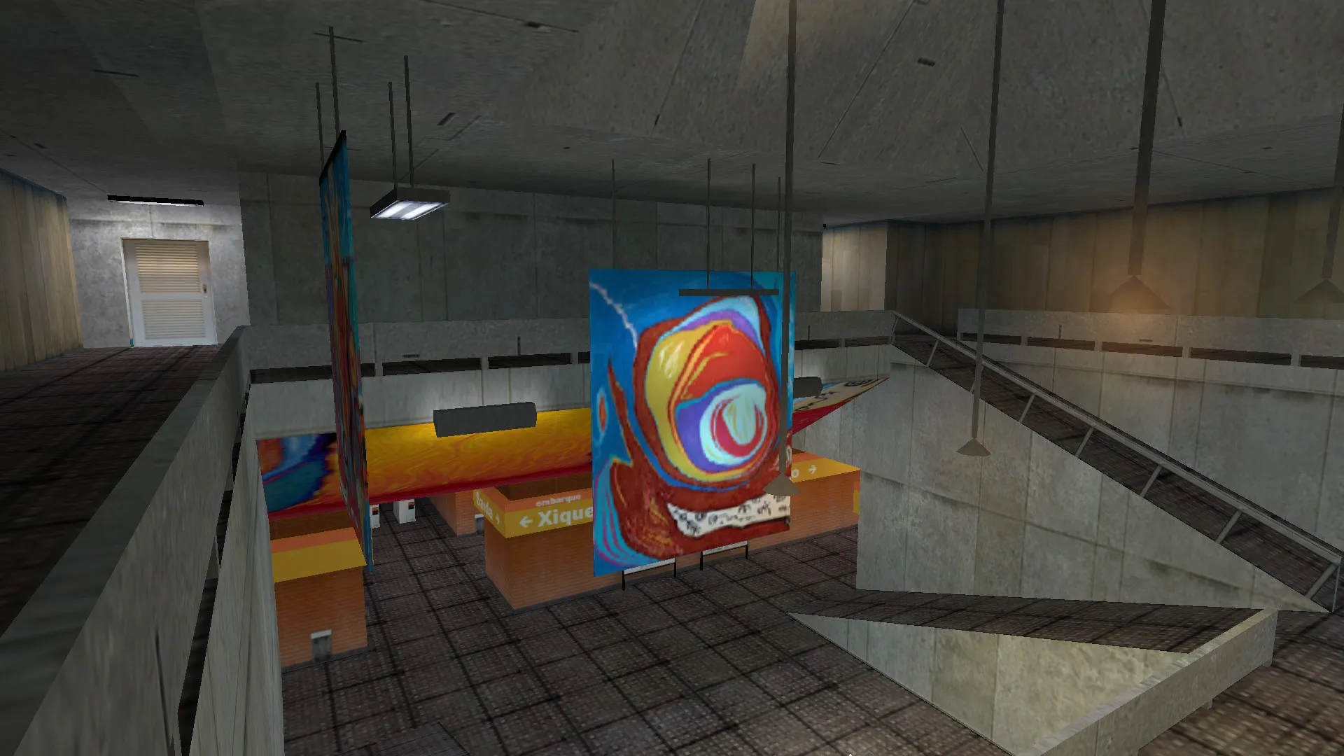 Скриншот  Карта de_sampa для CS 1.6 - Тактические особенности и стратегии