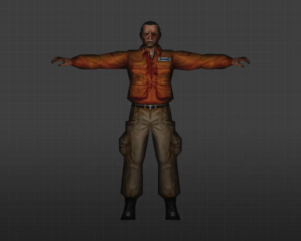 Скриншот Модель «Боевые заложники» для CS 1.6 - Уникальные скины для игроков