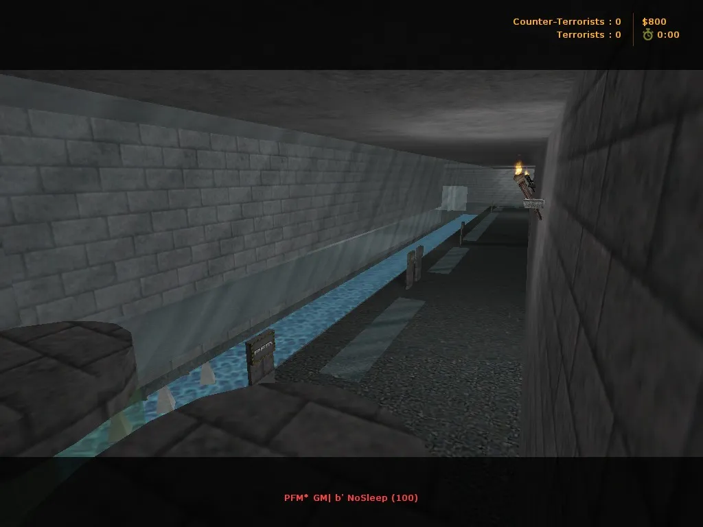Скриншот  deathrun_sadness_pfm для CS 1.6: карты deathrun, точки, боты .nav, оптимизация