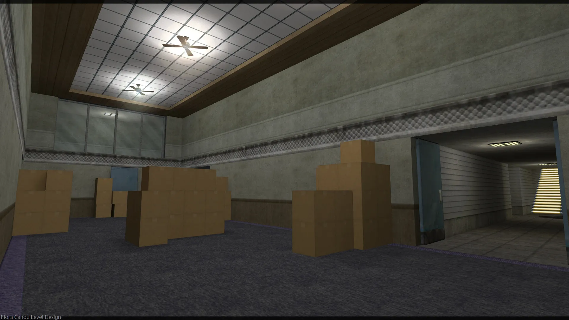 Скриншот  de_ciel_c1 карта для CS 1.6: точки, раунды, оптимизация и .nav для ботов