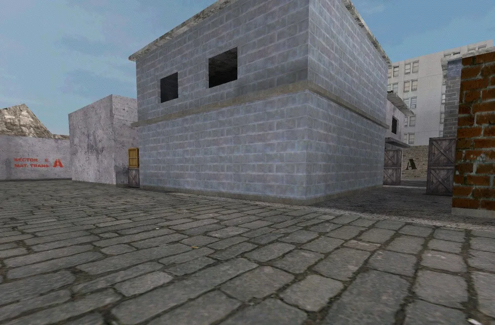 Скриншот  de_center для CS 1.6: тактика, точки, .nav для ботов и оптимизация карты