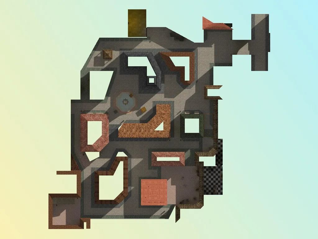 Скриншот  Карта de_boondocks для CS 1.6: баланс сторон, точки, оптимизация wpoly/epoly, .nav и быстрый старт