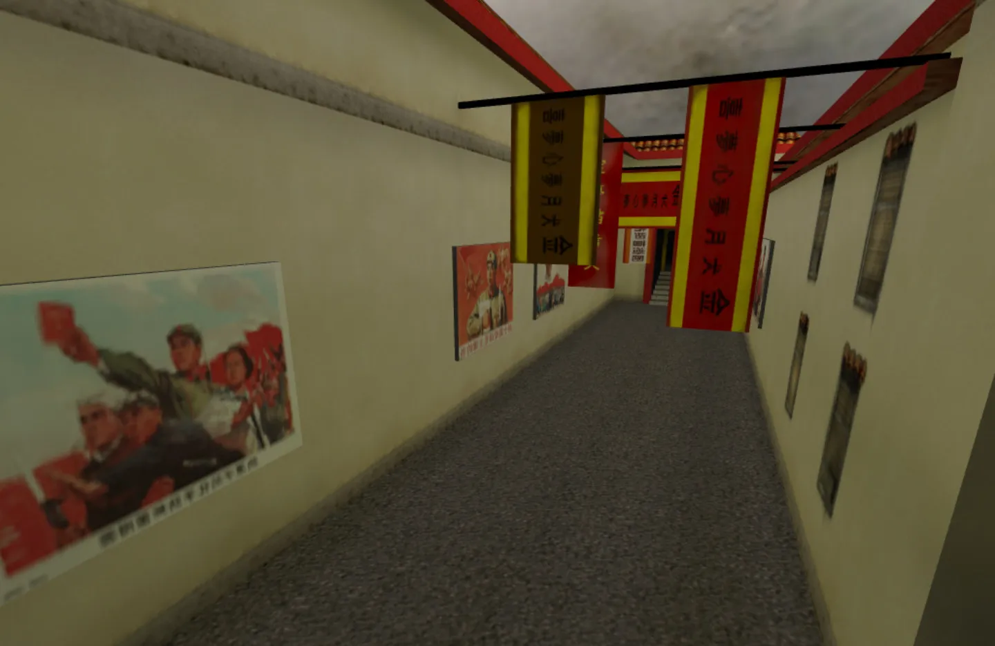 Скриншот  de_china карта для CS 1.6: тактика за CT/T, точки, .nav для ботов, оптимизация wpoly/epoly и советы по установке