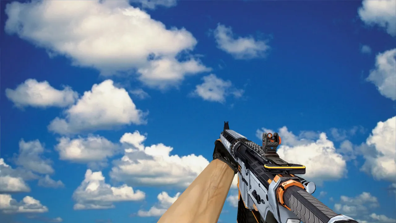 Скриншот Модель M4A4 «Фантом» v_ p_ w_ для CS 1.6: звуки, анимация осмотра, текстуры и настройка