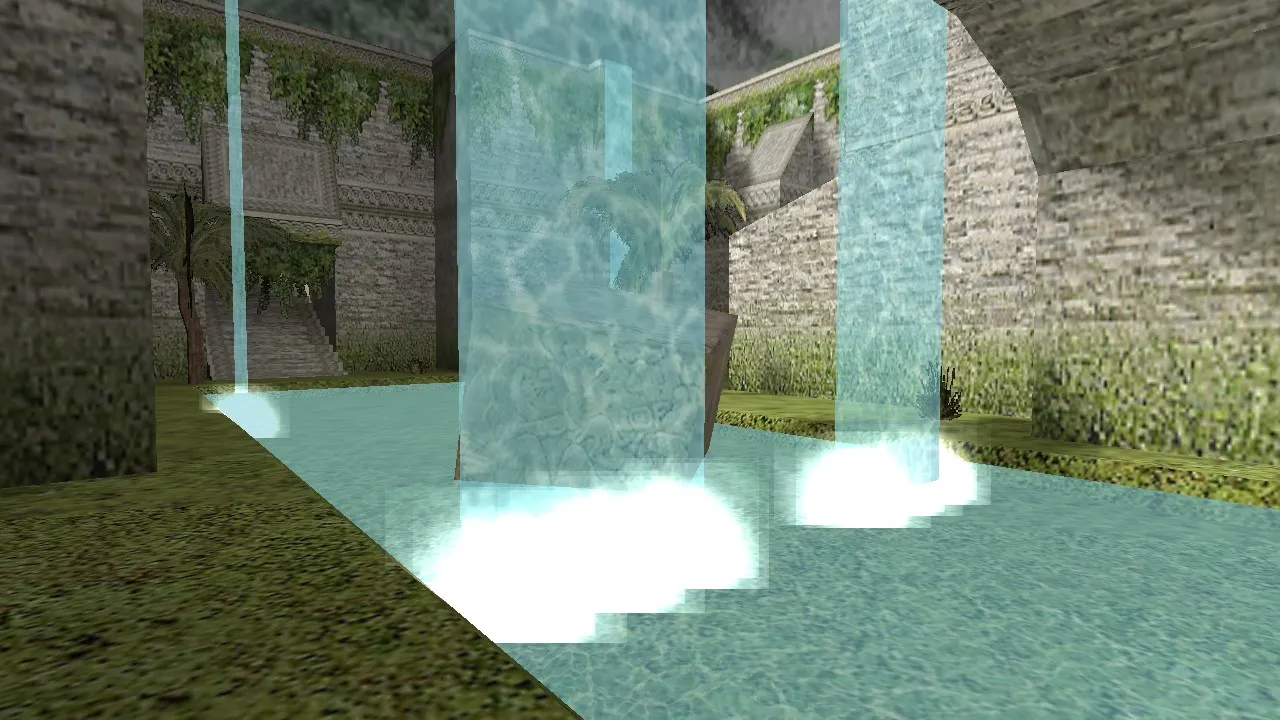 Скриншот  de_aztec_ruins — DE карта для CS 1.6: точки, боты (.nav), оптимизация wpoly/epoly, баланс сторон