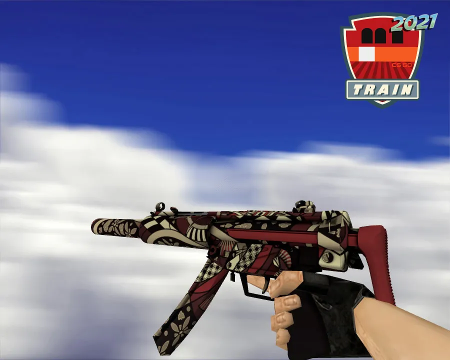 Скриншот  Пак скинов Train 2021 для CS 1.6: M4A4, Glock, AWP, Nova, Tec-9 и другие модели v_/p_/w_ с заменой текстур