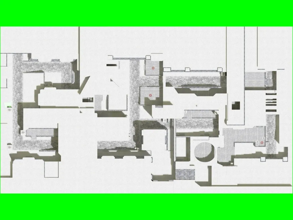 Скриншот de_dustlong_winter для CS 1.6: тактика сторон, точки, .nav и оптимизация wpoly/epoly