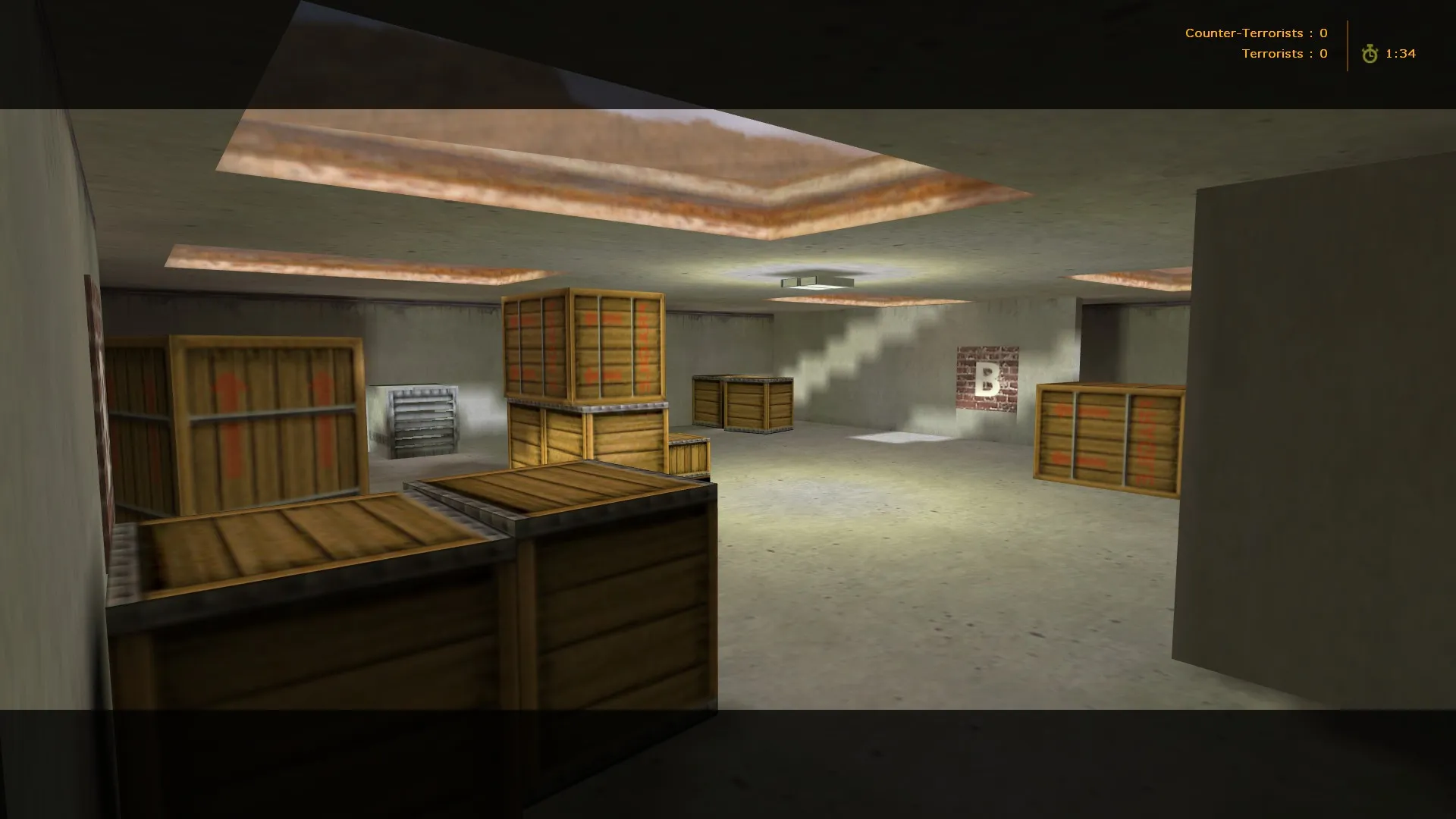 Скриншот  Карта de_fallout_2x2 для CS 1.6: точки, тактика за T/CT, оптимизация и .nav для ботов