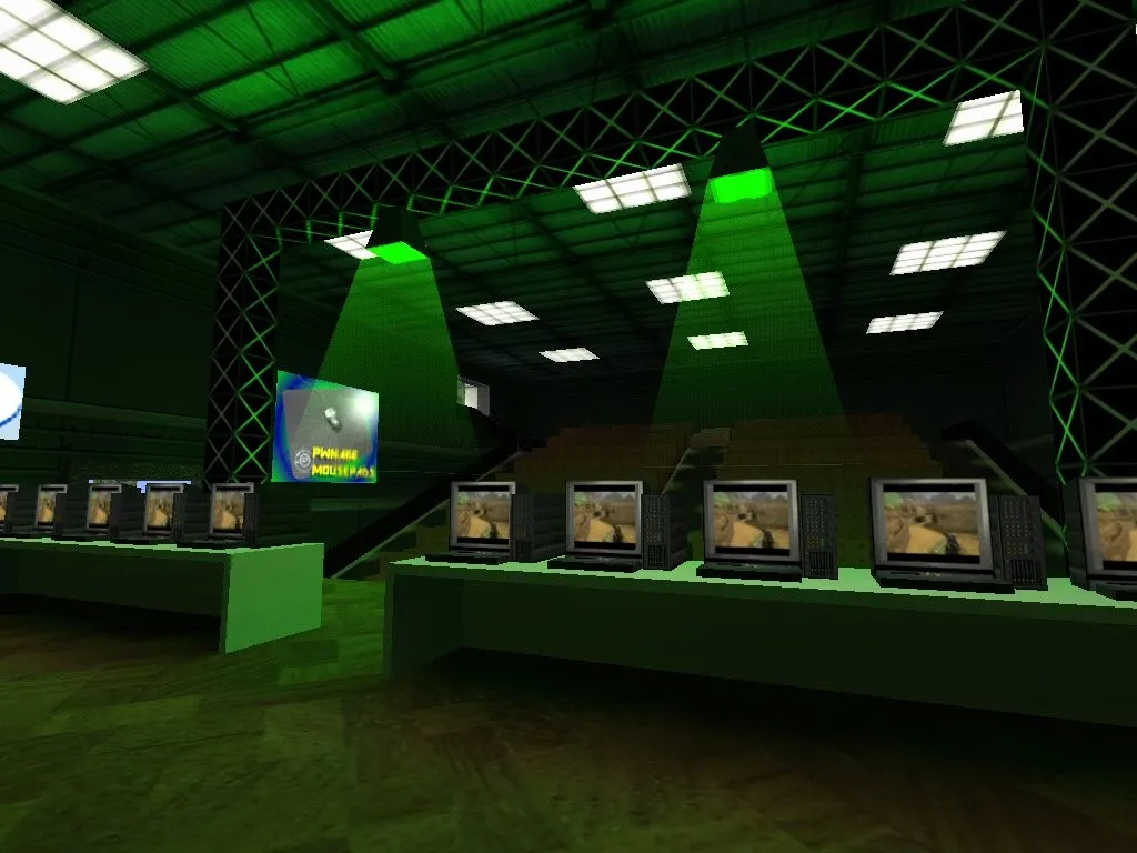 Скриншот Карта convention_center для CS 1.6: тактика за CT/T, точки, .nav и оптимизация wpoly/epoly