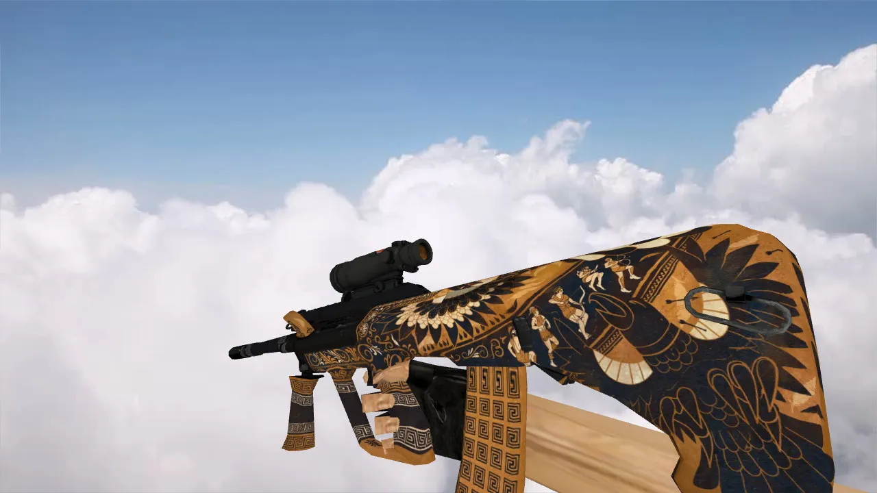 Скриншот Модель «AUG Стимфалийская птица» для CS 1.6