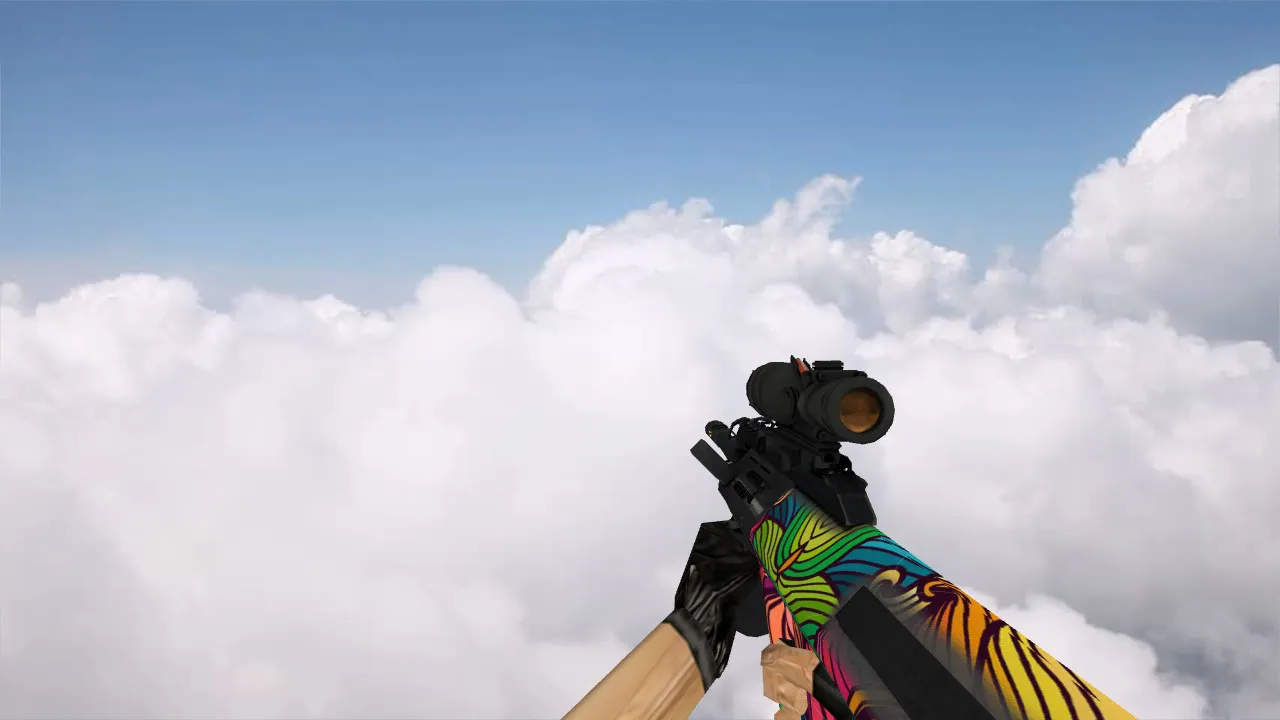 Скриншот Скачать модель AUG Nathlose для CS 1.6 - улучшение игрового опыта