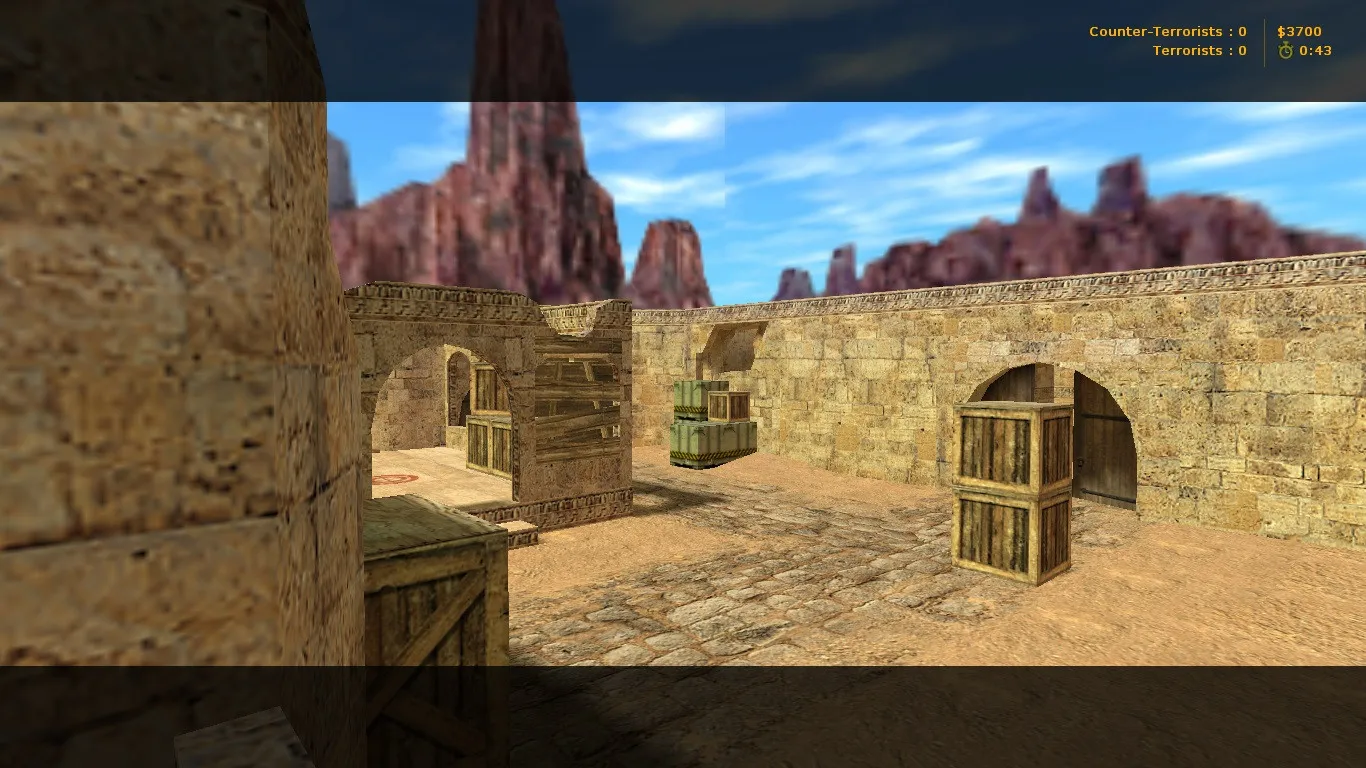 Скриншот  de_dust2_kso для CS 1.6: карта, точки, .nav и оптимизация wpoly/epoly