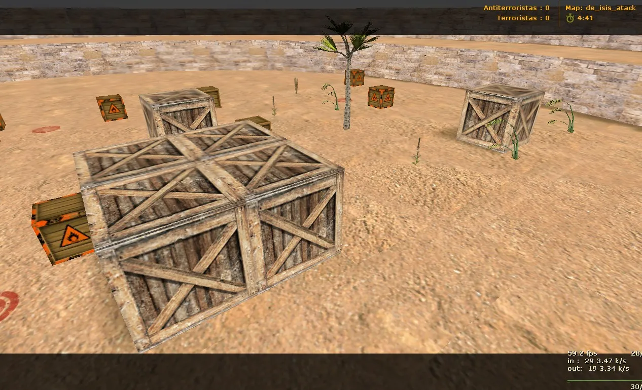 Скриншот  Карта de_isis_atack для Counter-Strike 1.6 - Скачать и Играть