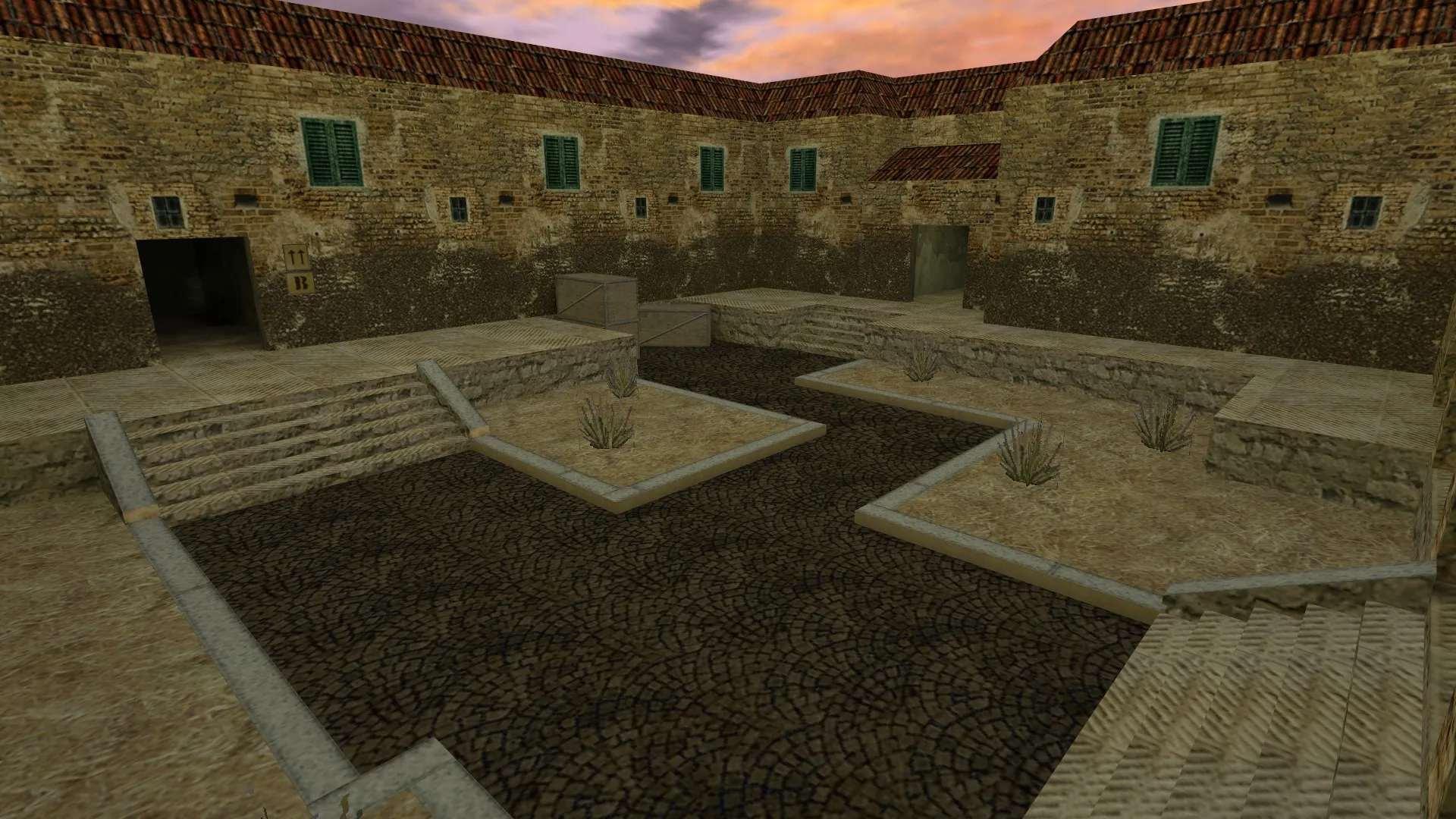 Скриншот  de_artica карта для CS 1.6: тактика сторон, точки, оптимизация и .nav для ботов