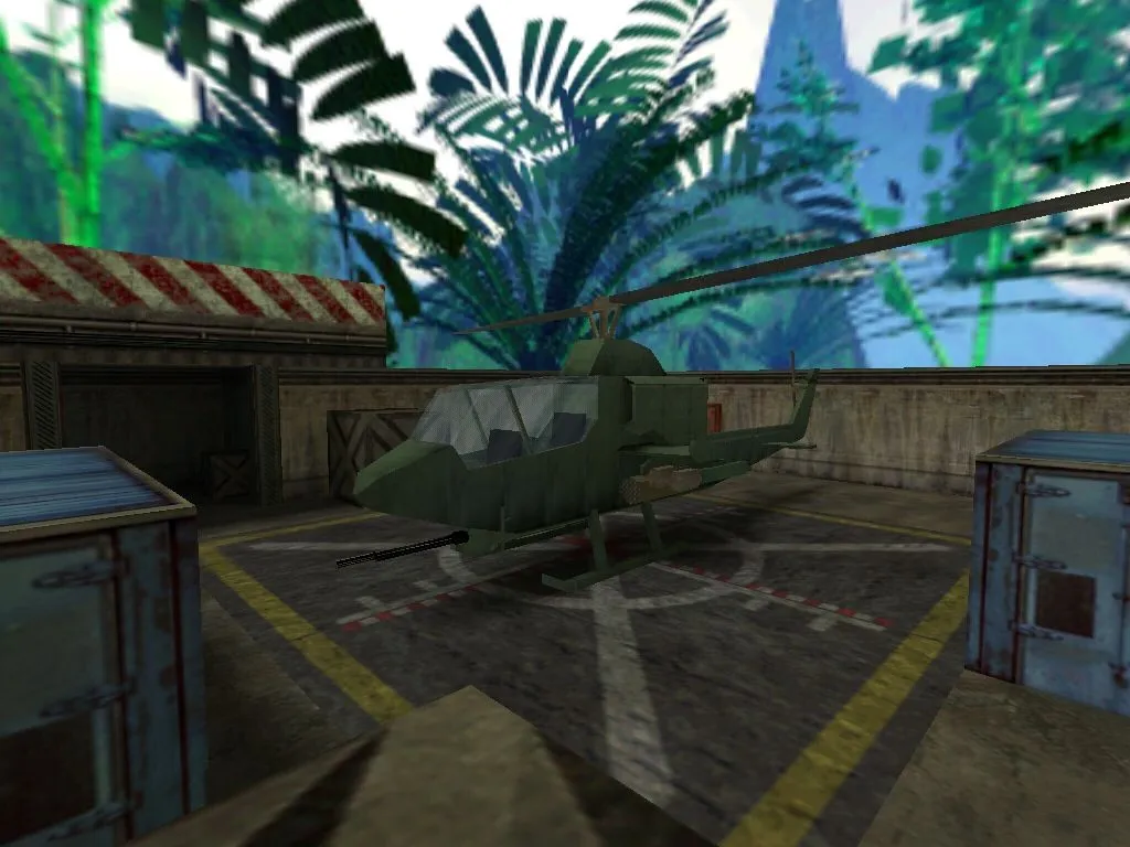 Скриншот  de_bridge для CS 1.6: баланс сторон, точки, боты (.nav), оптимизация wpoly/epoly