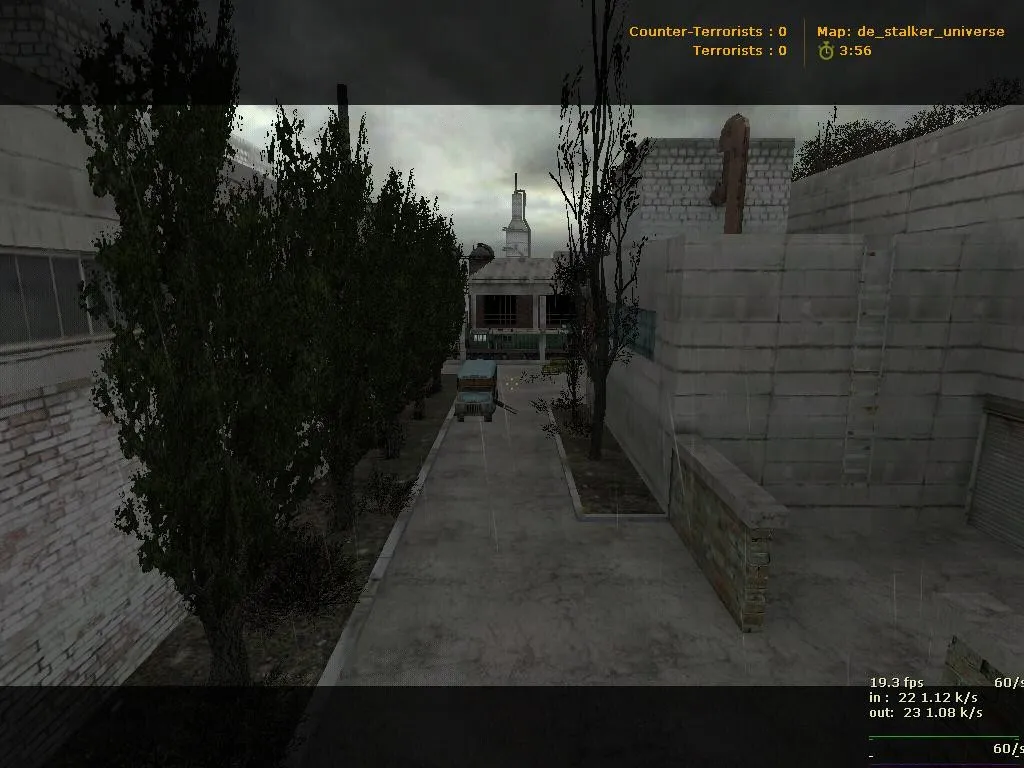 Скриншот  Карта de_stalker_universe для CS 1.6 - Оптимизация и Тактика