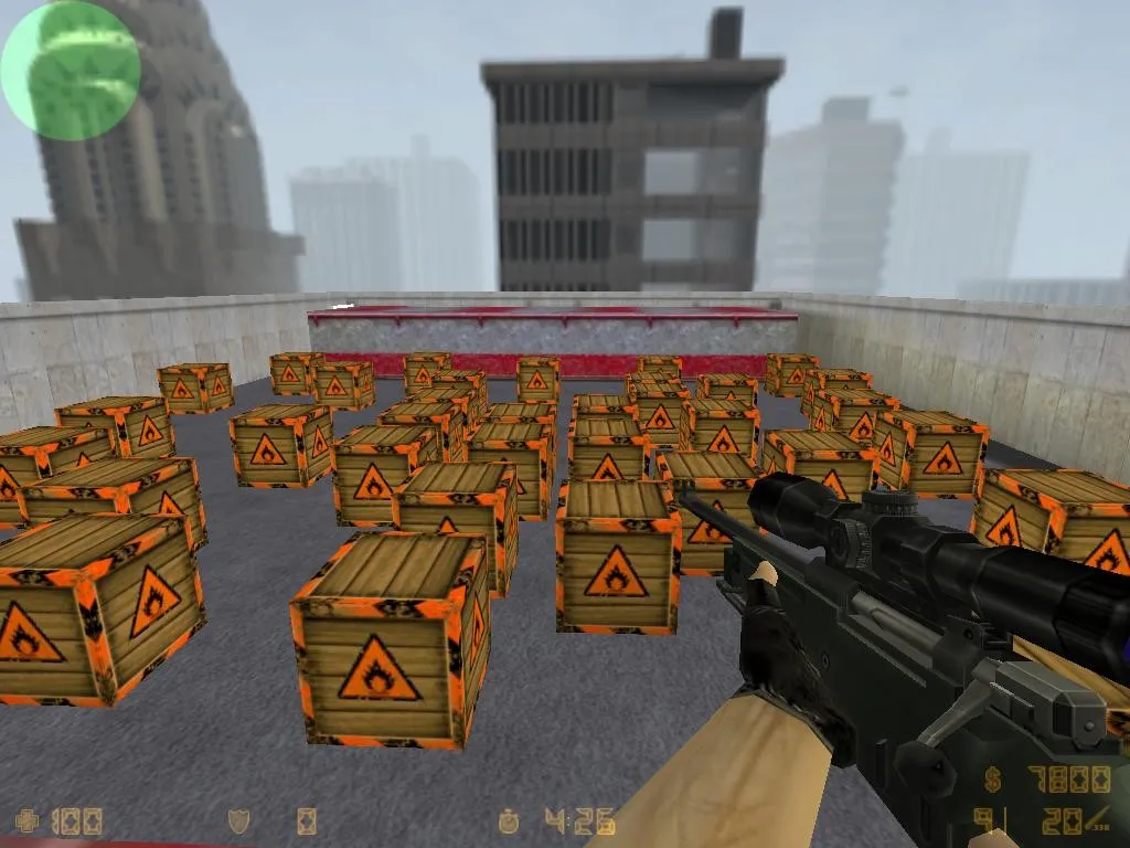 Скриншот Карта bd_explosives для CS 1.6: баланс сторон, точки, .nav для ботов и оптимизация wpoly/epoly