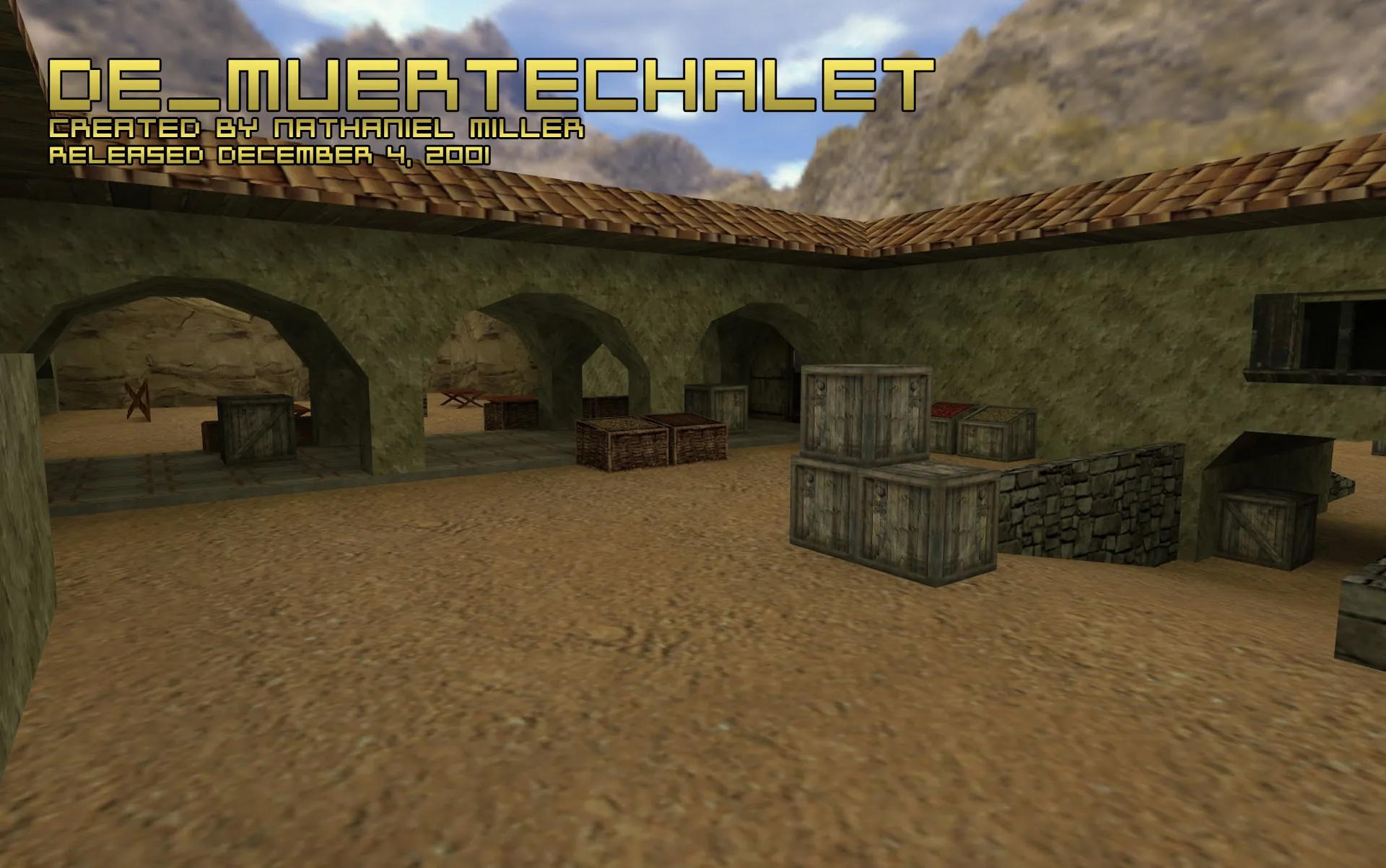 Скриншот  Карта de_muertechalet для CS 1.6: Тактика и детали