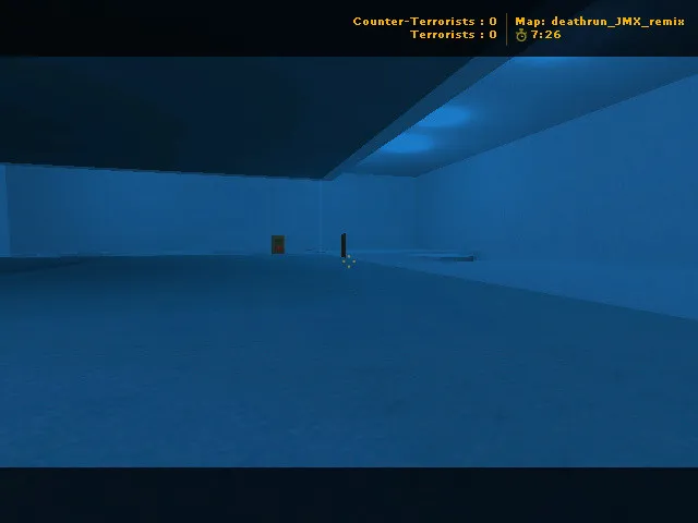 Скриншот  deathrun_jmx_remix для CS 1.6: точки, боты (.nav), баланс и оптимизация карты