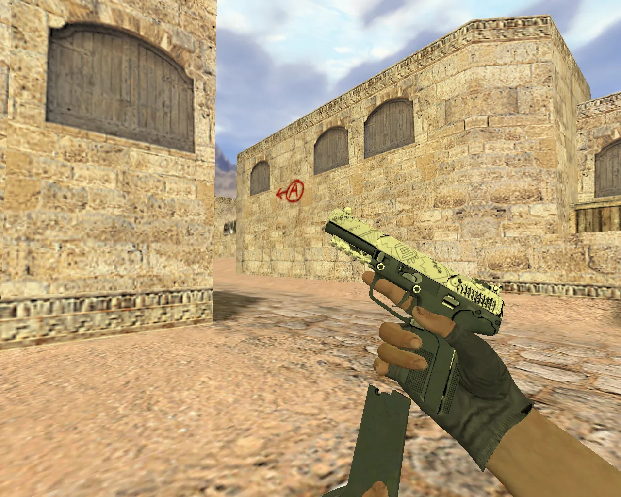 Скриншот Модель «Five Seven Ками» для CS 1.6 - Отличная замена