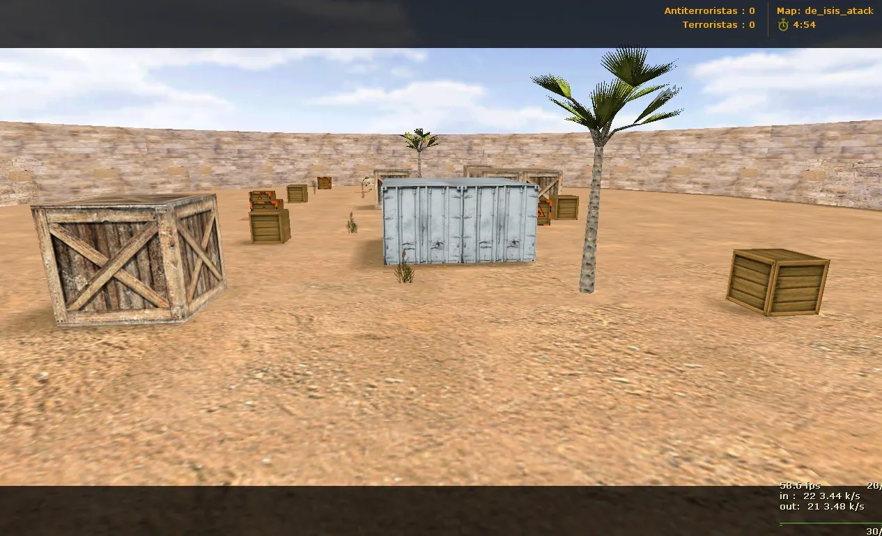 Скриншот  Карта de_isis_atack для Counter-Strike 1.6 - Скачать и Играть