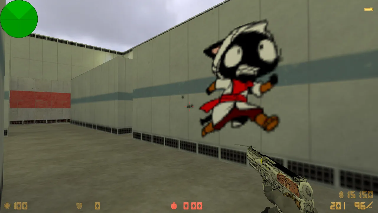 Скриншот Модель «FiveSeven 8-bit» для CS 1.6 - Скачай сейчас