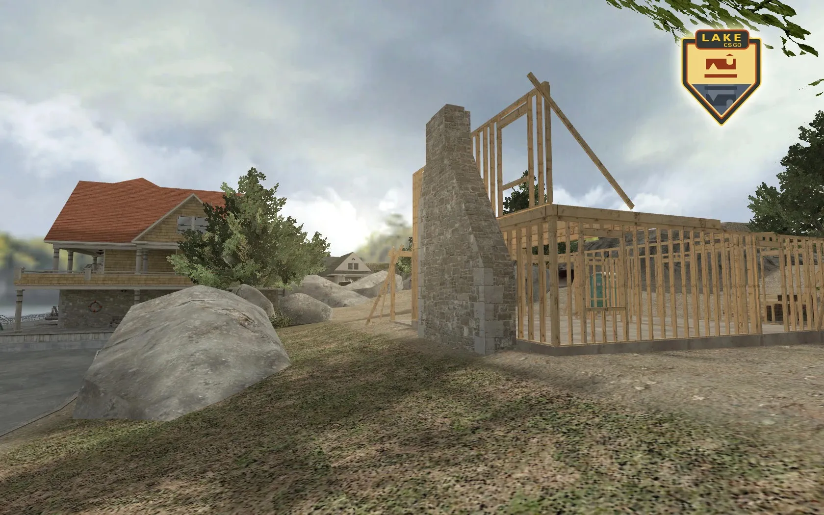 Скриншот Карта «de_lake_csgo» для CS 1.6