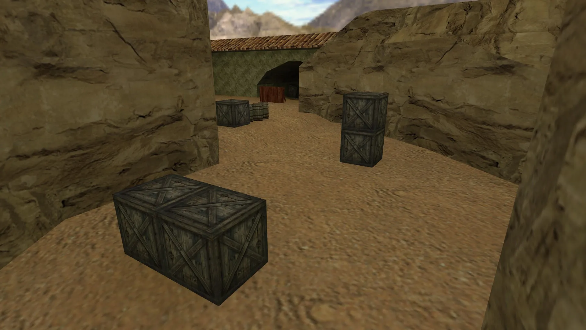 Скриншот  Карта de_muertechalet для CS 1.6: Тактика и детали