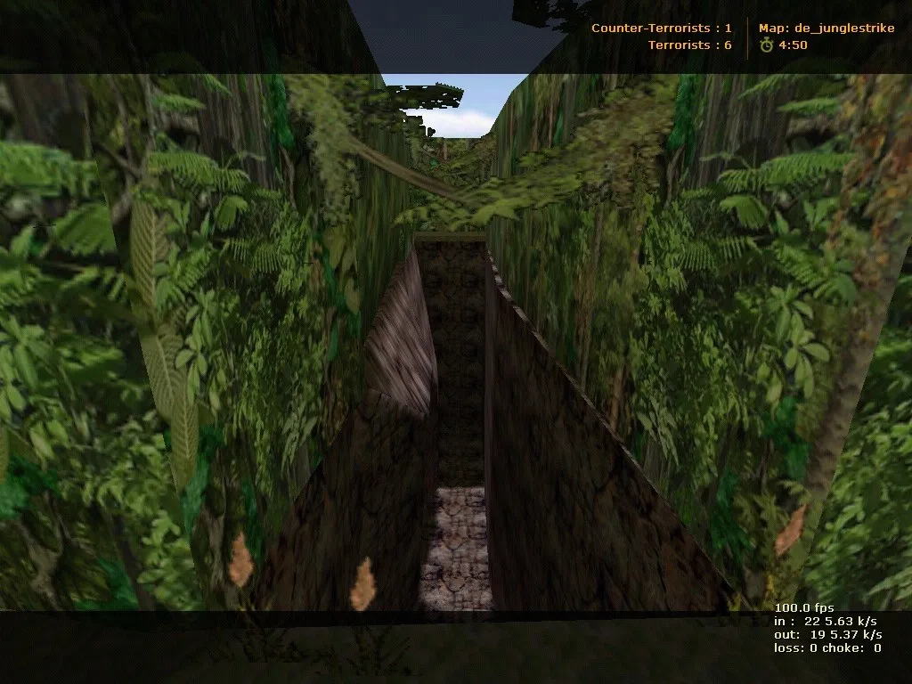 Скриншот  Карта de_junglestrike для CS 1.6: Тактика и особенности