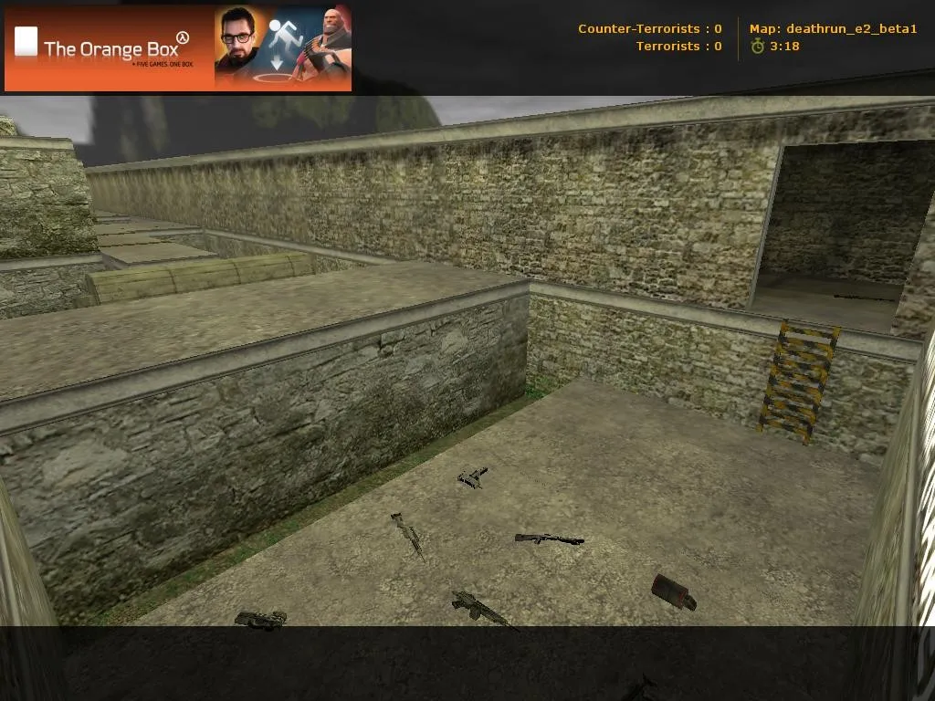 Скриншот Карта «deathrun_e2_beta1» для CS 1.6