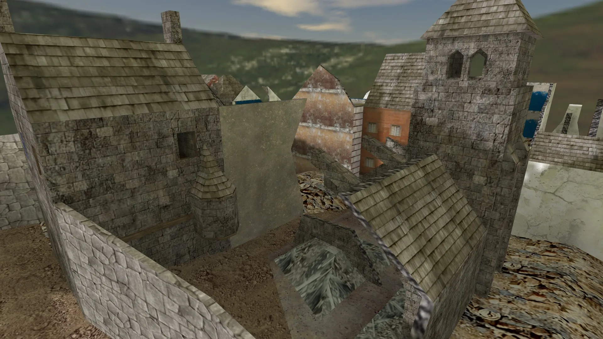 Скриншот  Карта de_nmramelle для CS 1.6 - подробный обзор и тактика