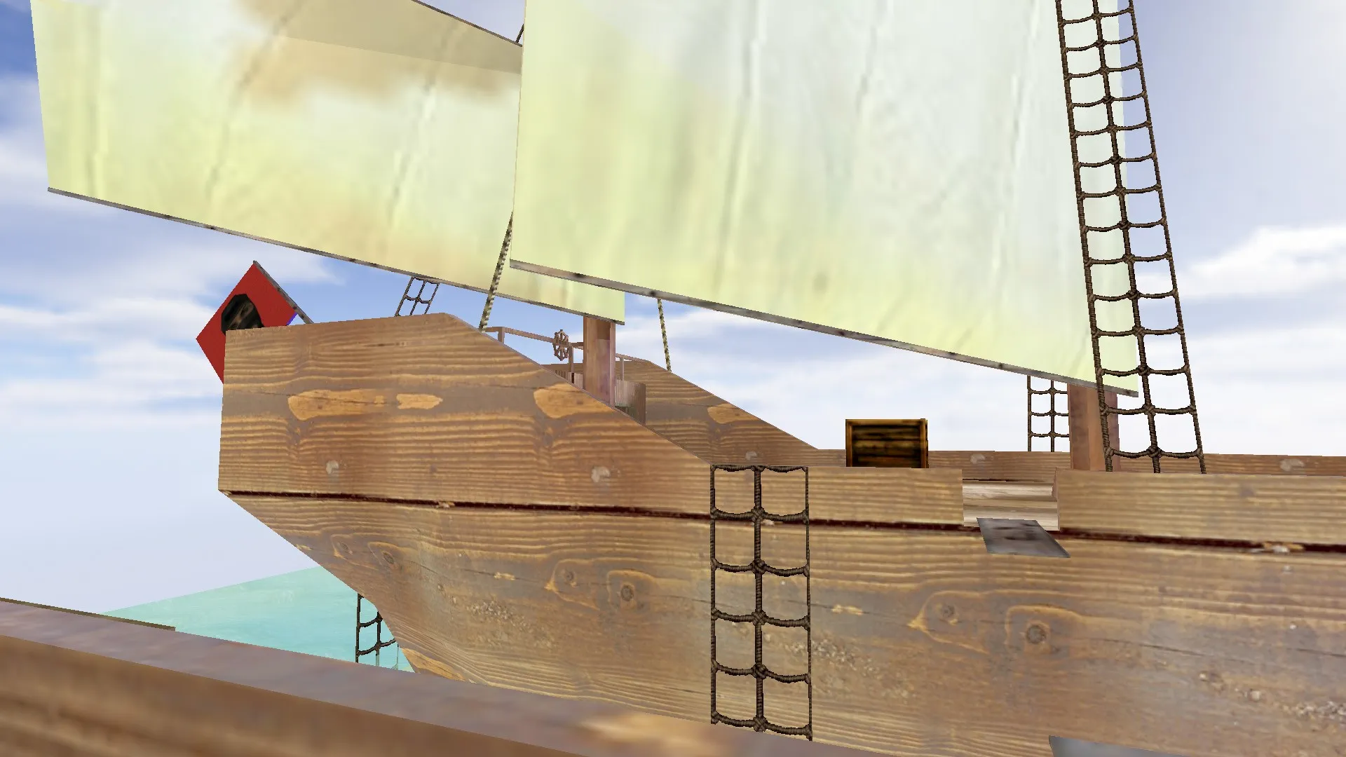 Скриншот  Карта «ship_fight» для CS 1.6 - Описание и Тактики