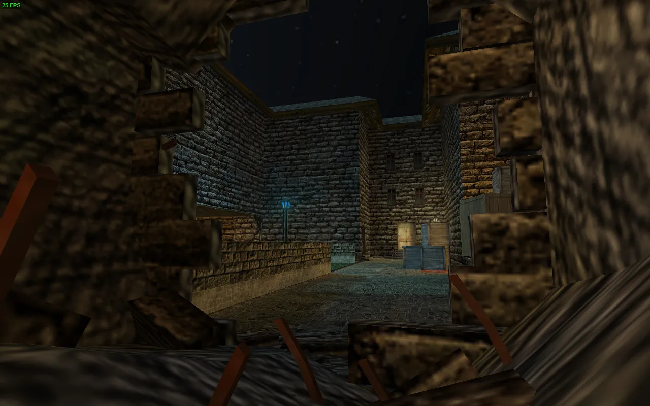 Скриншот  Карта de_kobbl для CS 1.6 - Тактические преимущества и детали